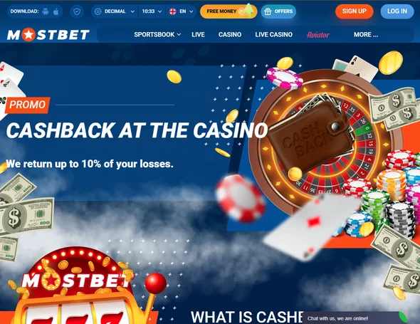 Mostbet Cashback bonus